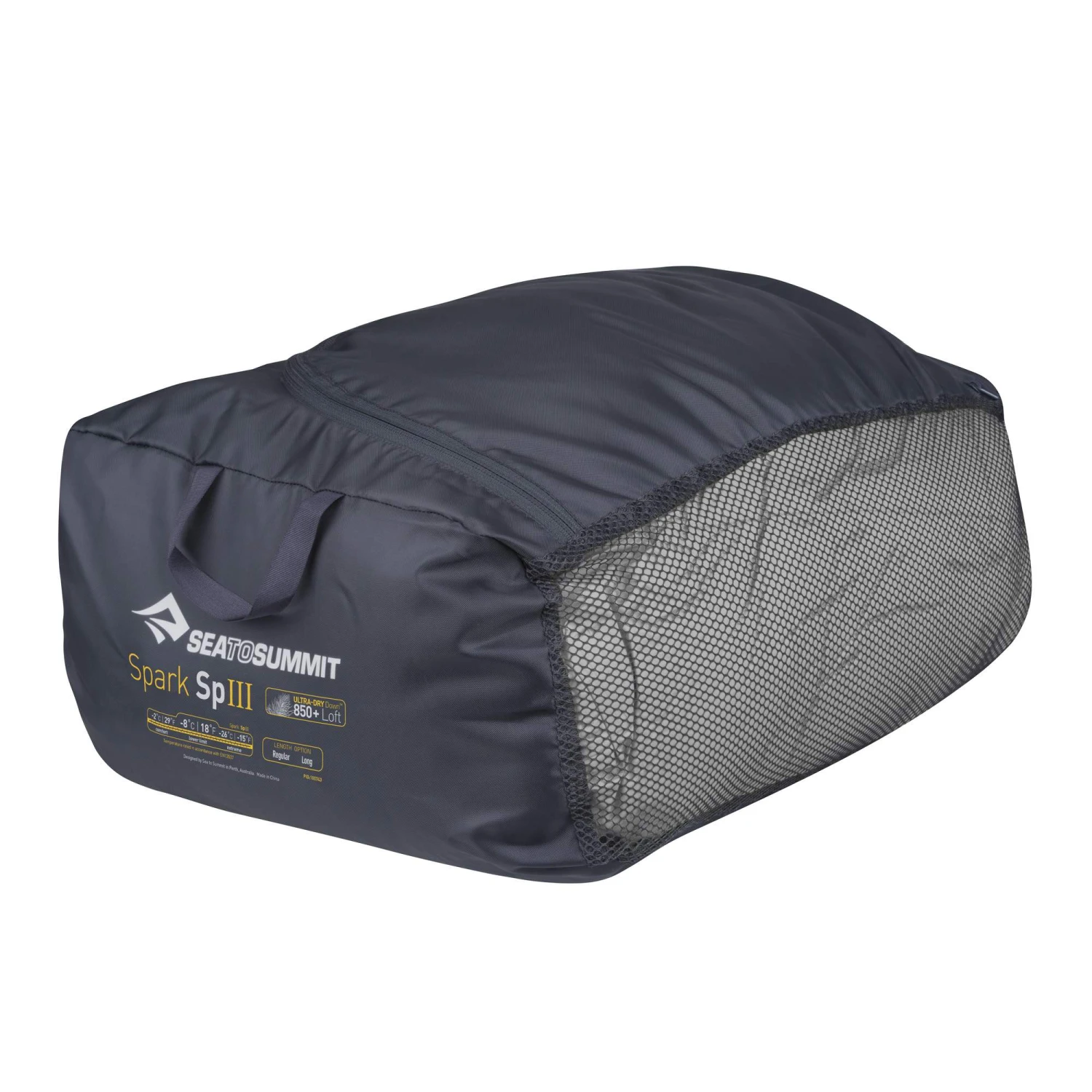 Sea To Summit SPARK SPIII - REGULAR LIGHT GREY / YELLOW - Daunenschlafsack 10 Sea To Summit SPARK SPIII - REGULAR LIGHT GREY / YELLOW - Daunenschlafsack – Bild 10